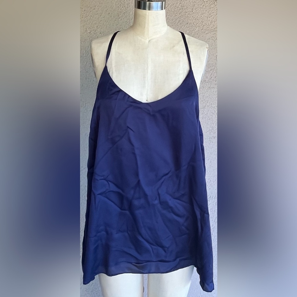 Elegant Navy Blue Camisole